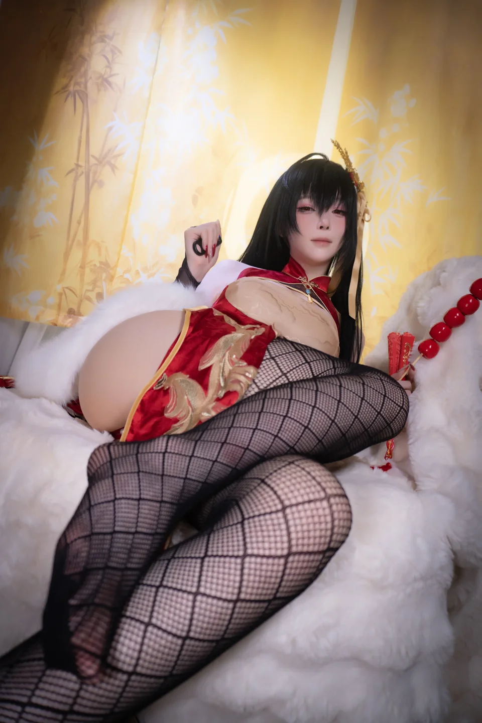 一小央泽 - 大凤旗袍 [103P,2V-2.18GB] tg@simisebaisi 【丝足阁】071.webp